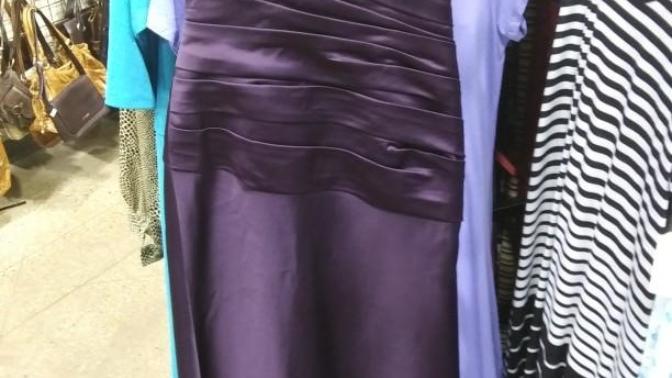 Which dress from Goodwill do you find the most interesting?