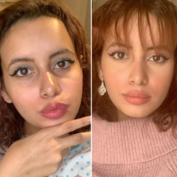 Look at all the pics please : What would you consider my makeup skills?