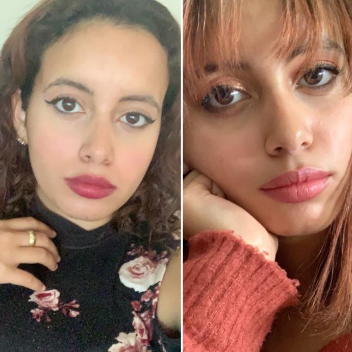 Look at all the pics please : What would you consider my makeup skills?