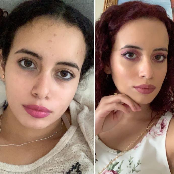 Look at all the pics please : What would you consider my makeup skills?