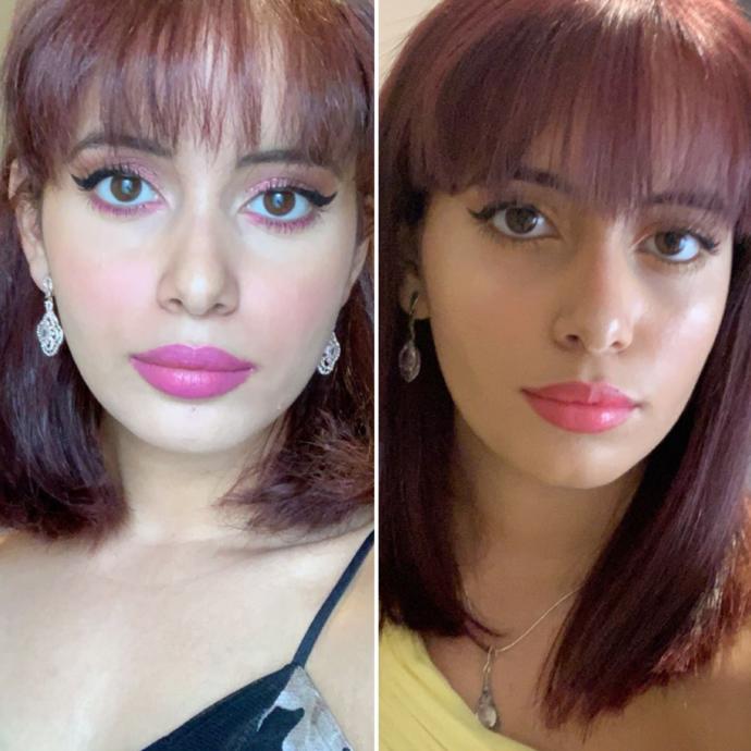 Look at all the pics please : What would you consider my makeup skills?