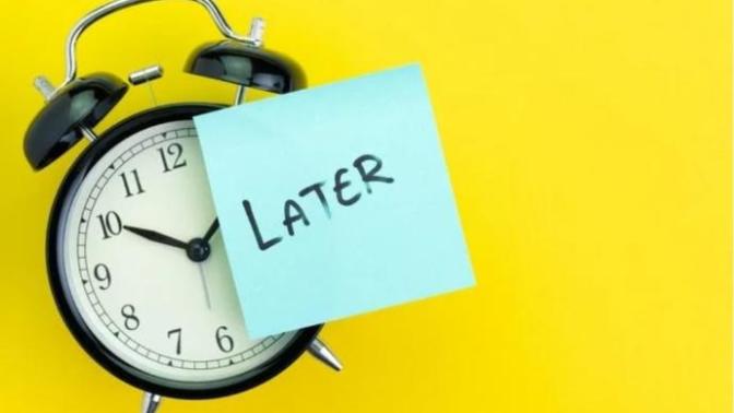 Is there anything you SHOULD be doing now?