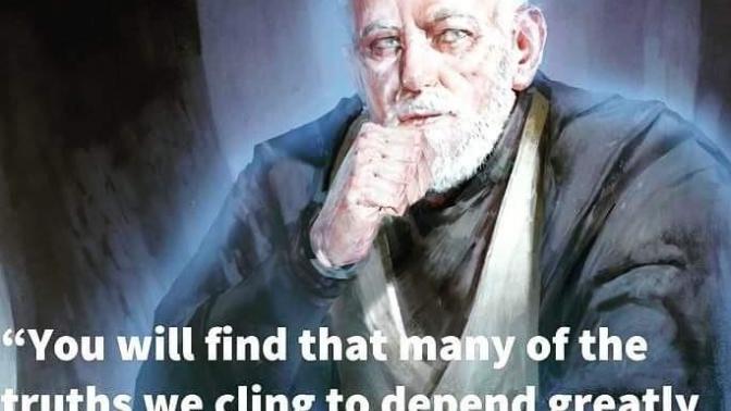 How true is this quote from Star Wars? Does it apply to past relationships? Vote now please?