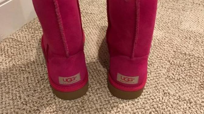 What would you think of a guy wearing pink Ugg boots?