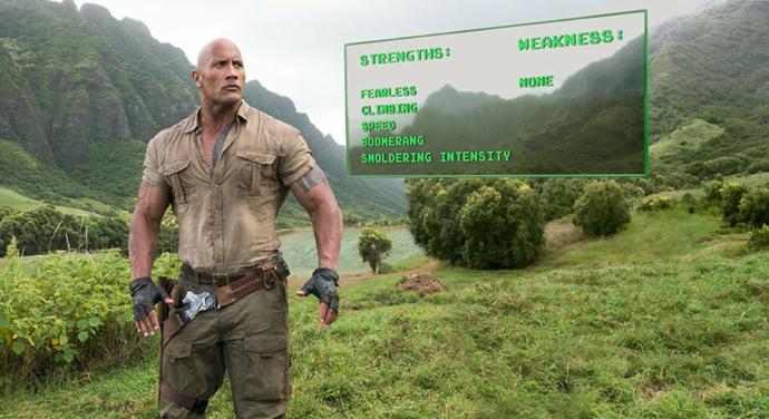 In honor of jumanji 2 the next level, which character would you most like to be?