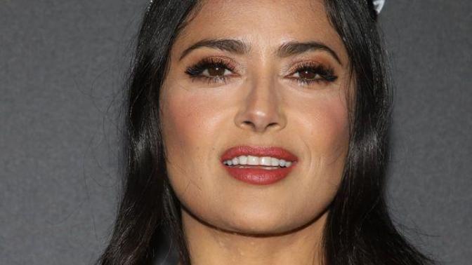 How would you react if you one day transformed into 53 year old Salma Hayek?