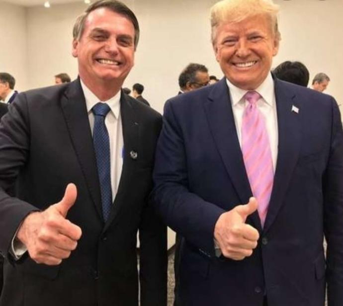 You like Donald Trump? I find him funny and resembles my president Jair Bolsonaro?