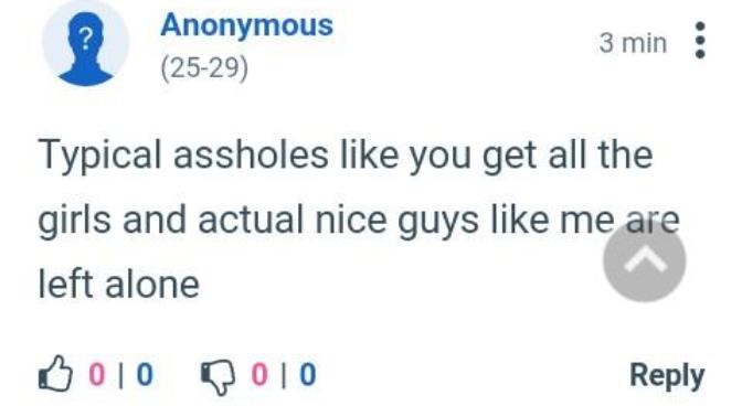 What's the deal with those "nice guys"? Do they really think such a toxic attitude works?