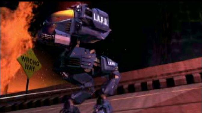 What would you think if the police had mechs?
