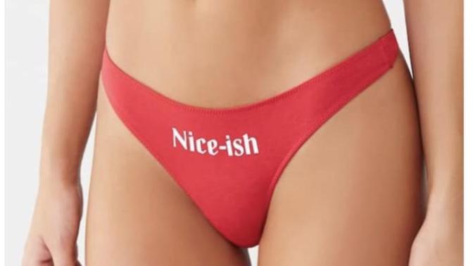 Cute thong from forever 21, girls would you wear it?