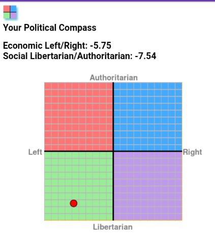 Where do you fall on the political compass?
