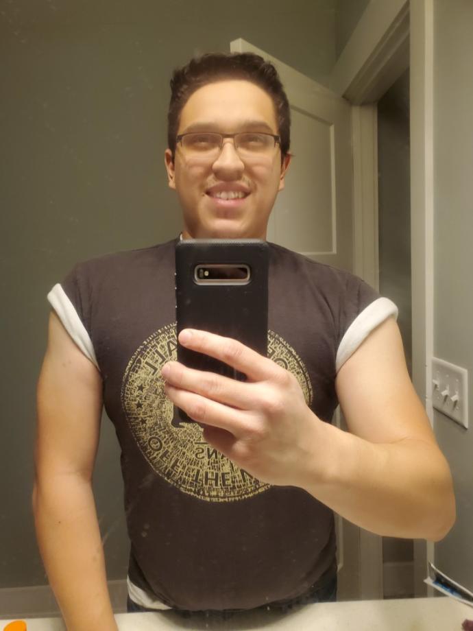 Which shirt do you like better and/or makes me look better?