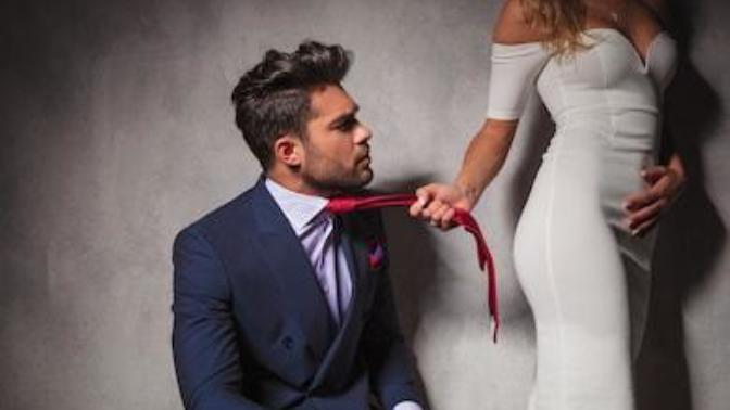 If your partner flirts aggressively with you, do you flirt back aggressively? Or get submissive?