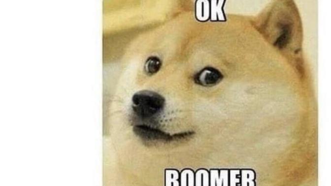 What do you think of the common phrase "Ok Boomer"?