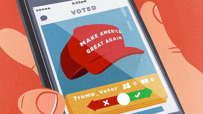 Why do liberal women on dating sites frequently say "don't contact me unless you hate Trump?" but conservative women don't make analogous statements?