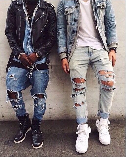 Ripped pants