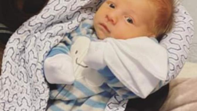 What color eyes do you think the baby has?