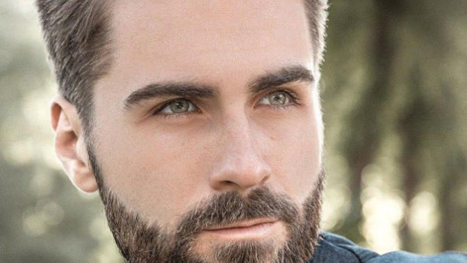 How how to kiss a guy with a beard?