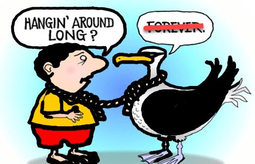Have you ever been in a relationship where you felt like you had a big anchor chain around your neck just weighing you down?