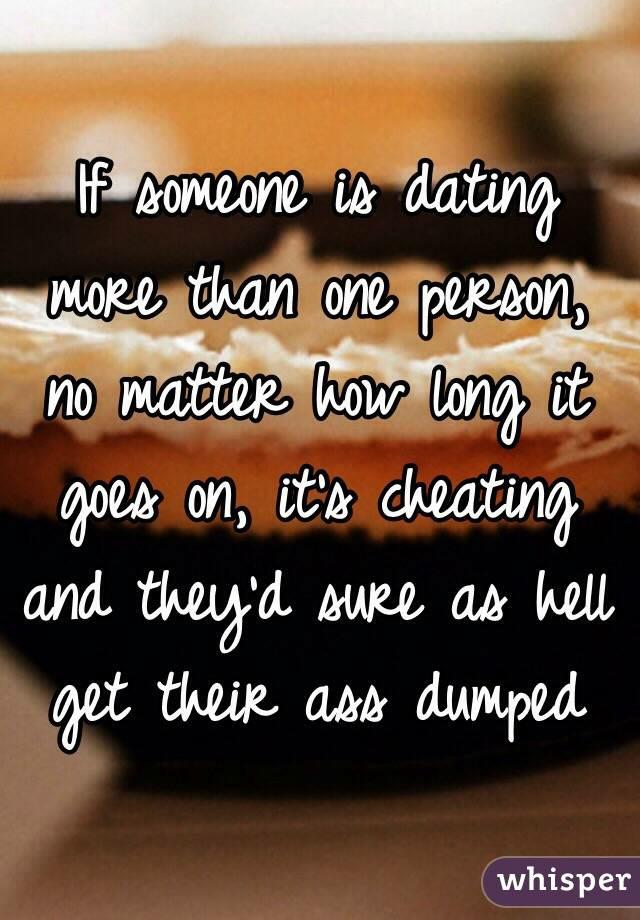 Is dating more than one person a preference or is it morally wrong?