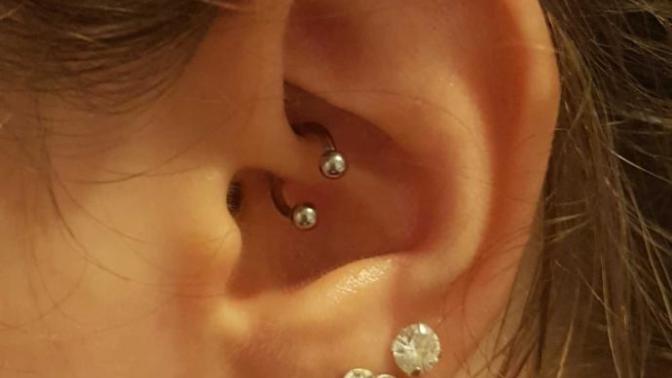 Is my daith piercing too shallow?
