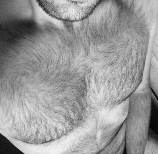 If a man closely trims his body hair?