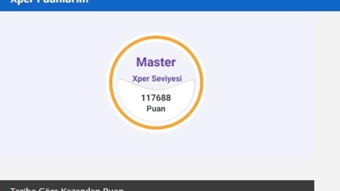 How is my xper points?