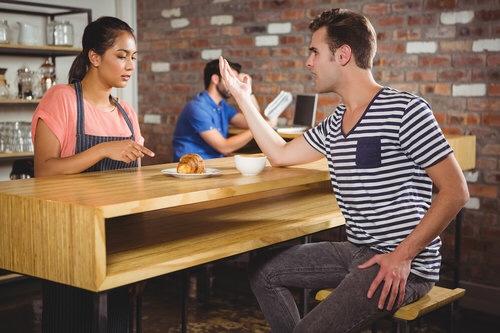 What is the rudest customer experience you’ve ever had?