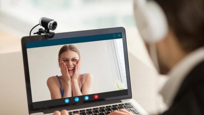 Online chat with computer and webcam or phone or tablet?