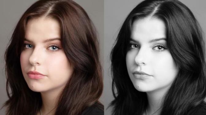 Should I use normal or black and white headshots for my musical theatre auditions?