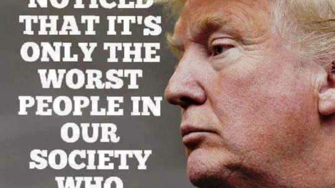 Why is it that you can often get a clear mental picture of those who are the worst people without a description and often it's the same generally?