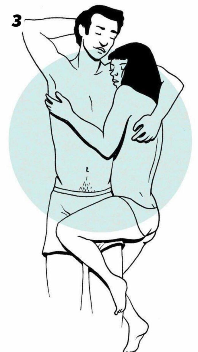 How do you like to be cuddled whilst sleeping?
