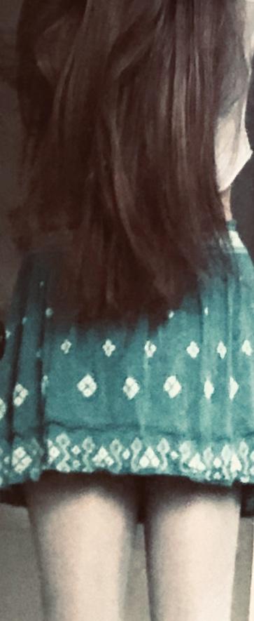 Reddish brown straight