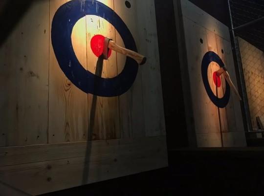 Have you ever thrown axes for fun or for sport?