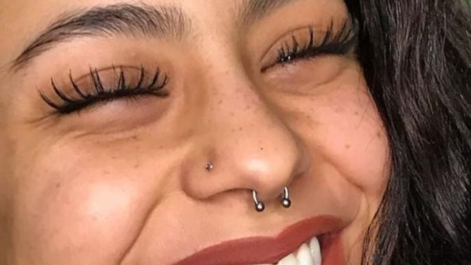 What type of pain should I expect for septum and nose piercing?