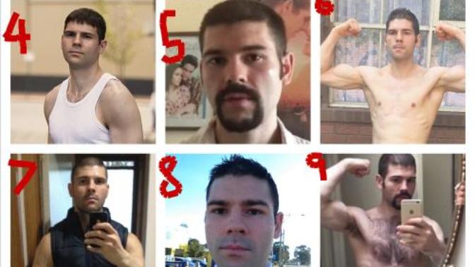 What Look is sexiest on guys, pictures included? Hairy manly Well groomed, geled hair Tough shaved head army look etc and why?