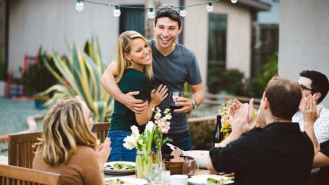 What do you think about sitting in your SO's lap at a family gathering, is it arkward or common practice?