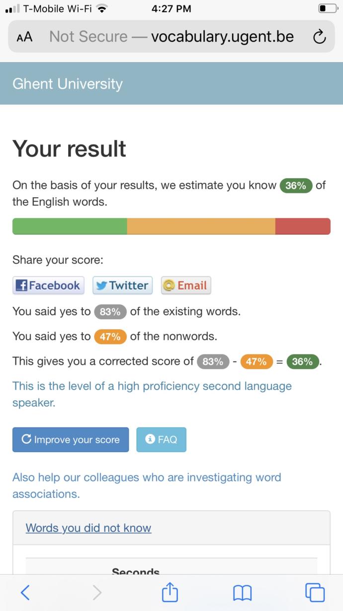 How fluent are you in he English language?