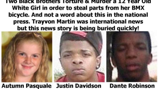Why does the media ignore misogynistic black male on white women violence/rape/murder?