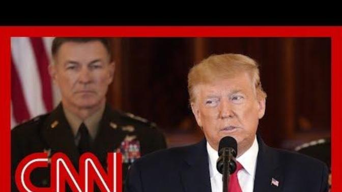 Mr Trump's recent speech. Can you see his face and heavy breathing and compare it to his previous speeches?