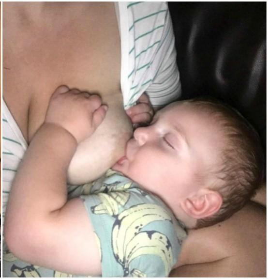 How would you react to this lady breastfeeding in the aisle?