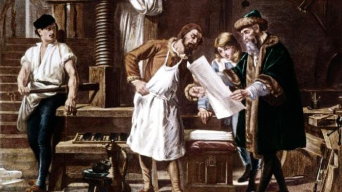 How did the printing press, industrialization, and digitization affect freedom of speech/press?