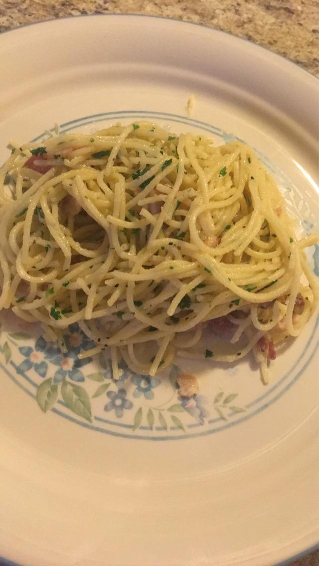 How do you feel about aglio e olio?