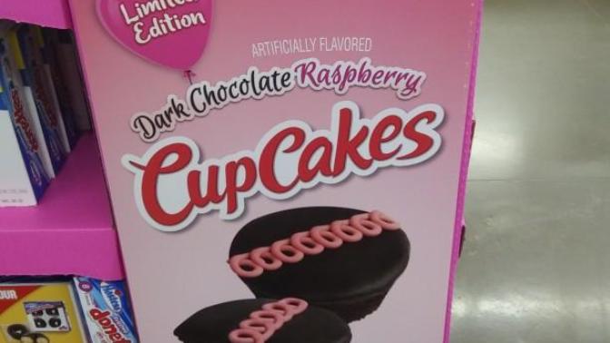 What do you think of these Valentine's Day themed hostess cupcakes?