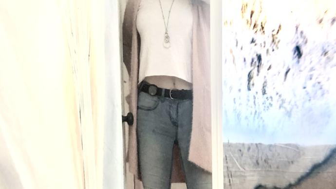 WEAR ME ❤️ WEAR ME NOT 💔 {PINK SWEATER & necklace}?