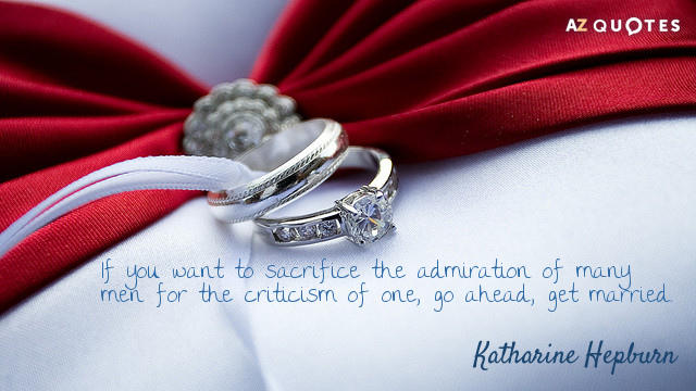 What does getting married mean nowadays?