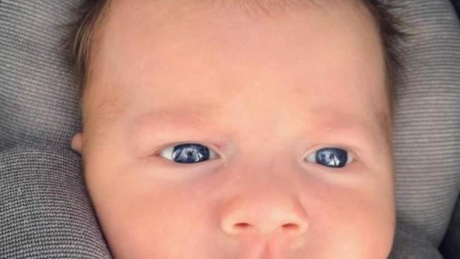 What color are my baby's eyes?