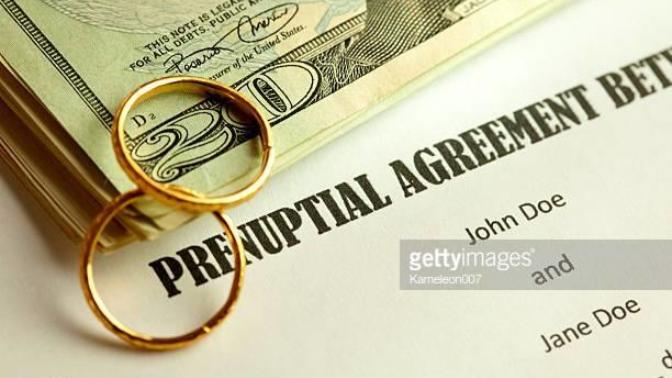 Before marrying, do you go for a prenup?