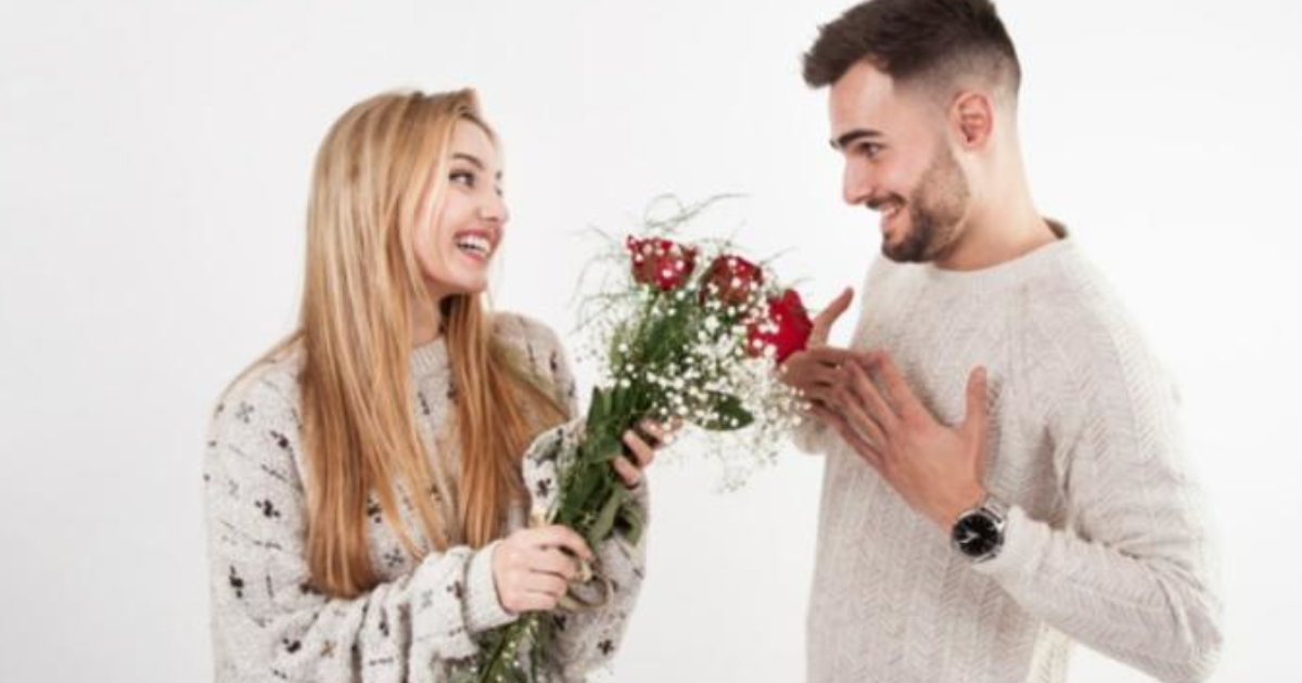 Guys, Is it a bad idea to give my boyfriend flowers, chocolate, and a