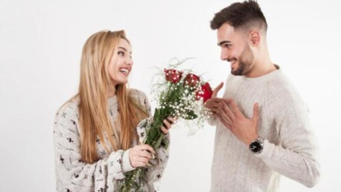 Guys, Is it a bad idea to give my boyfriend flowers, chocolate, and a teddy bear for Valentine’s Day?